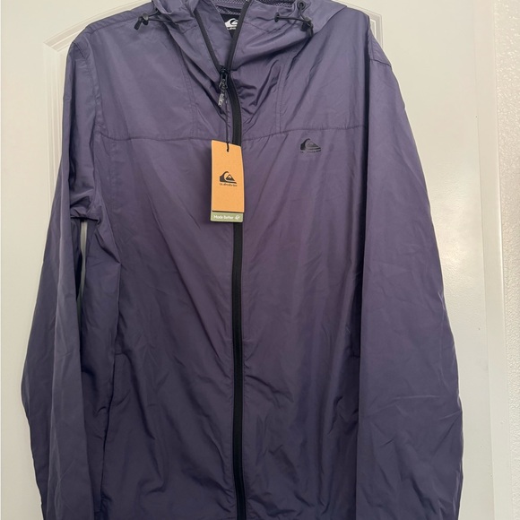 Quiksilver Men's DryFlight Overcast Windbreaker Jacket size medium - Picture 1 of 7